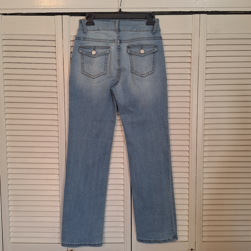 Boutique  Hi Rise Jegging Jeans Sz Large *D7 - Picture 3 of 5